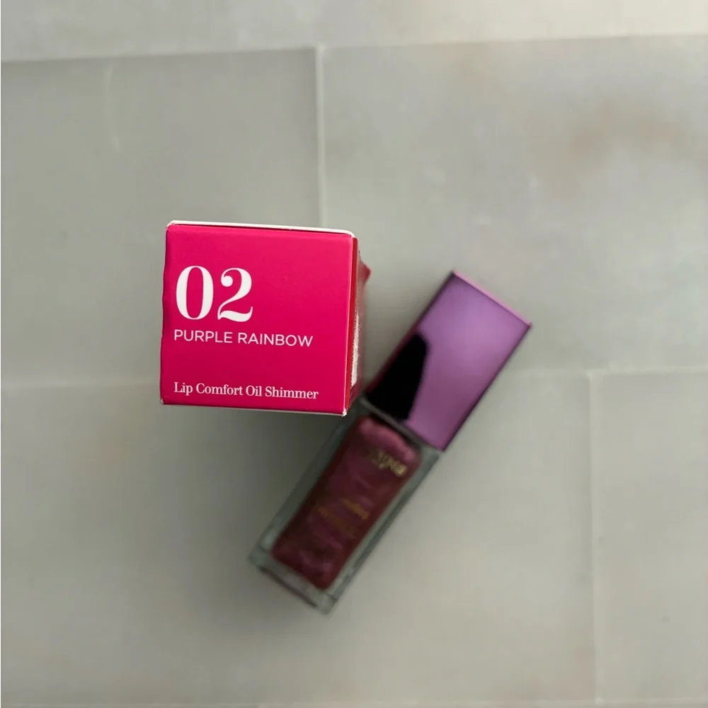 Clarins Lip Comfort Oil Shimmer - 02 Purple Rain